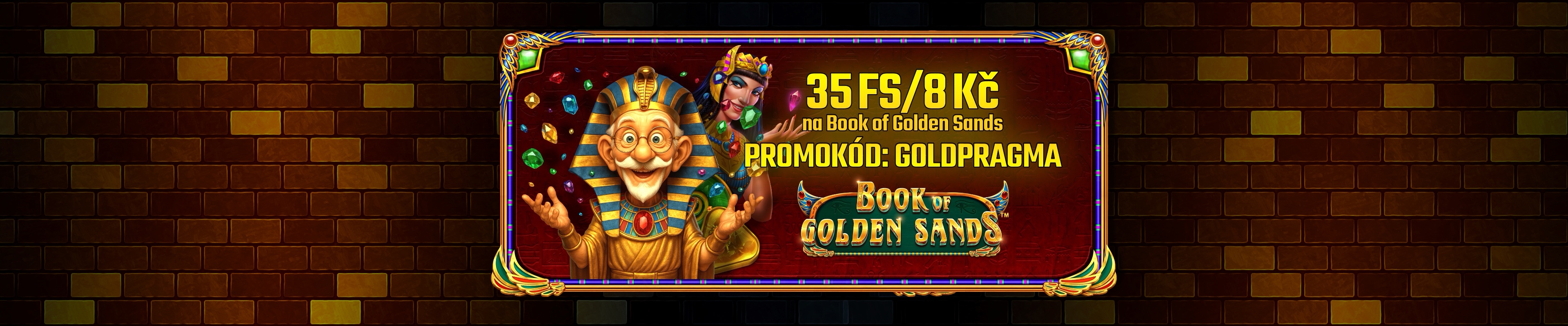 Book of Golden Sands s promokódem   goldpragma